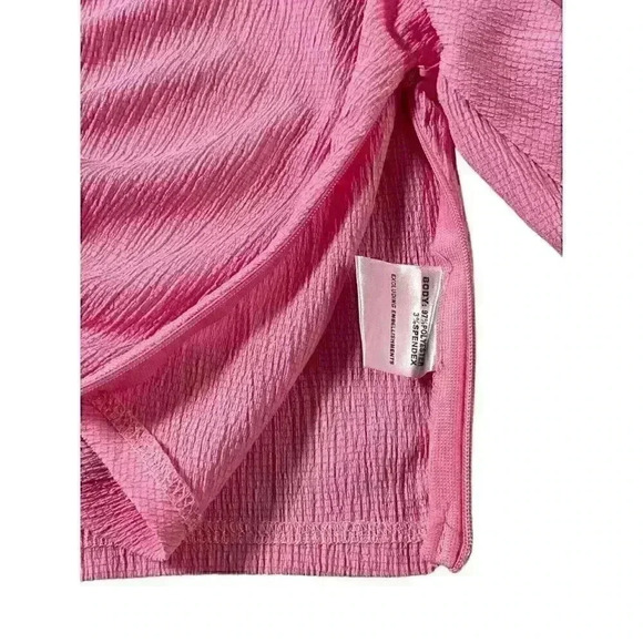 Hello Molly Cheers To The Weekend Women's Pink Cropped Top Size-MEDIUM - Picture 6 of 8